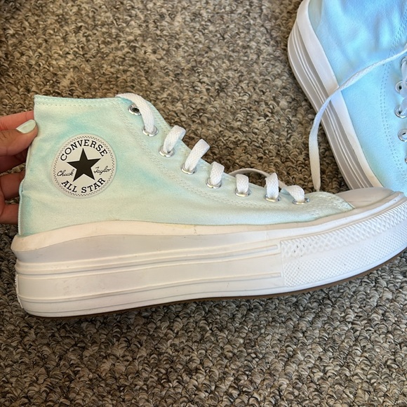 Light blue platform converse - Picture 6 of 6